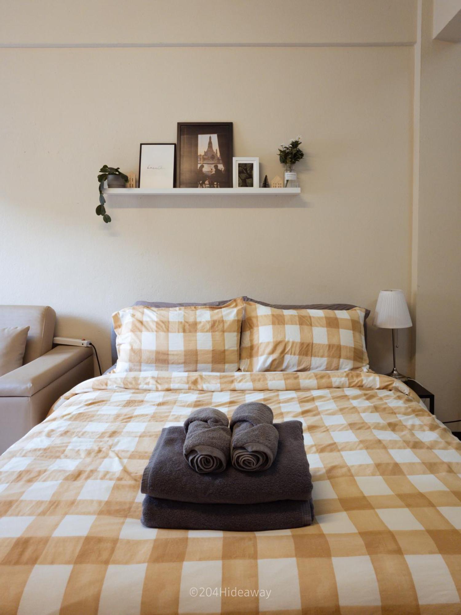 Apartemen 204hideaway-local With Street Food Only 15 Min Walk To Skytrain Bangkok